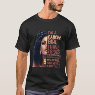 Ich habe 3 Sternzeichen für Nebenkrebs Zodiac Astr T-Shirt