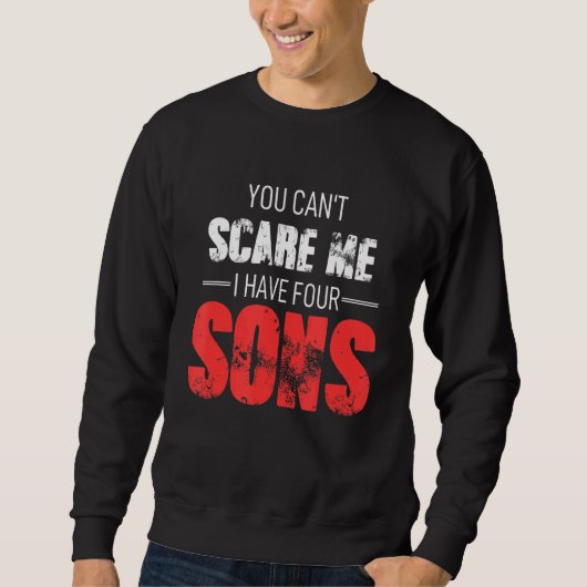 Ich habe 4 Söhne, die Mutter Gra. Sweatshirt (Vorderseite)