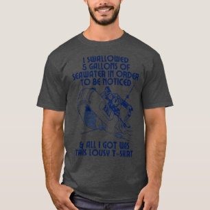 Ich habe 5 Gallonen Meerwasser-Memoirdesign geschl T-Shirt
