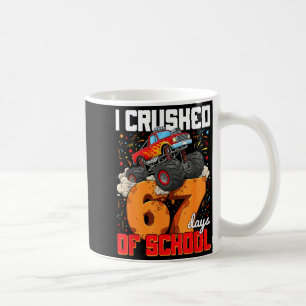 Ich habe 67 Schultage Gen Alpha Slang Meme S zersc Kaffeetasse