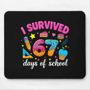 Ich habe 67 Schultage überlebt Lustiges Meme Lehre Mousepad
