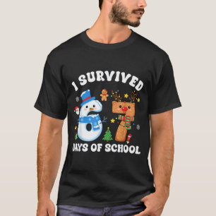 Ich habe 67 Schultage überlebt Lustiges Meme Six S T-Shirt