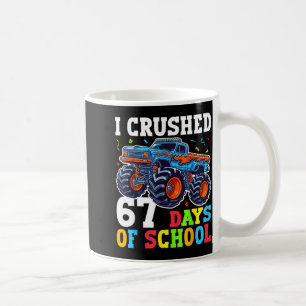 Ich habe 67 Schultage überstanden 67. Schultag Jun Kaffeetasse