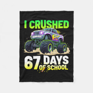 Ich habe 67 Tage Schule 6 7 Meme Lustig Six Sev Fleecedecke