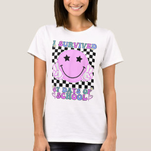 Ich habe 67 Tage Schule überlebt Lustiges 67 Meme T-Shirt
