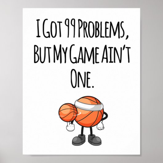 Ich habe 99 Probleme Got1 Poster (Vorne)