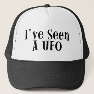 Ich habe A UFO gesehen Truckerkappe