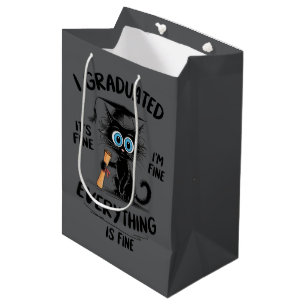 Ich habe abgeschlossen Es ist in Ordnung Mir geht' Mittlere Geschenktüte