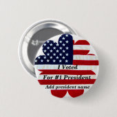Ich habe abgestimmt_ button (Vorne & Hinten)