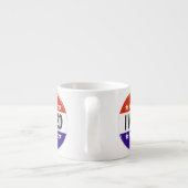 Ich habe abgestimmt espressotasse (Rückseite)