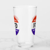 Ich habe abgestimmt glas (Rechts)