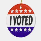 Ich habe abgestimmt keramik ornament (Links)