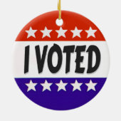 Ich habe abgestimmt keramik ornament (Hinten)