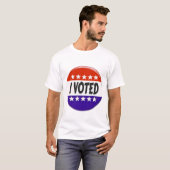 Ich habe abgestimmt T-Shirt (Vorne ganz)