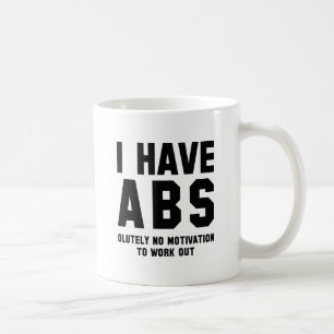 Ich habe Abs. Kaffeetasse