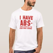 Ich habe Abs. T-Shirt (Vorderseite)