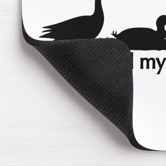 Ich habe alle meine Enten hintereinander got.. Mousepad (Ecke)