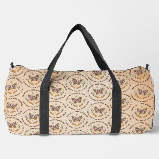 Ich habe alles duffle bag (Vorderseite)