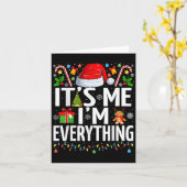 Ich habe alles Gewollt für Weihnachten Pajama Karte (Gelbe Blume)