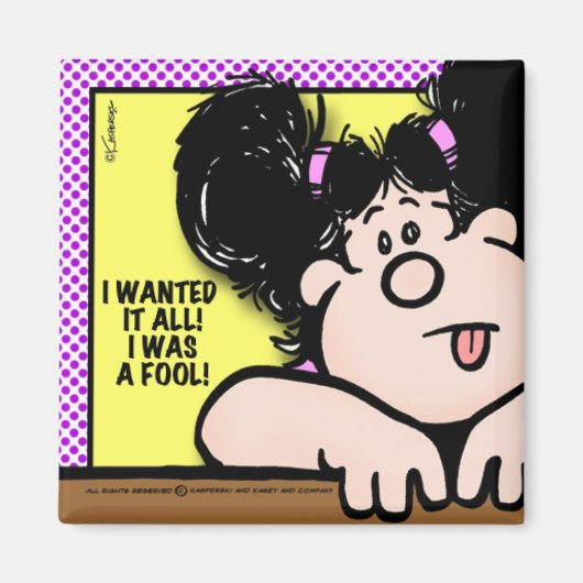 Ich habe alles Gewollt Magnet (Vorne)