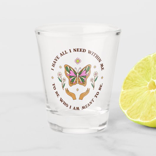 Ich habe alles schnapsglas (Vorderseite)