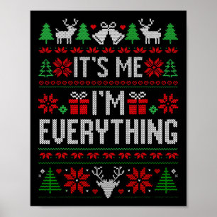 Ich habe alles, was ich für Weihnachten Weihnachte Poster