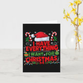 Ich habe alles, was ich für Weihnachtskaffee Gewol Karte (Gelbe Blume)