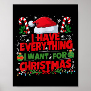 Ich habe alles, was ich für Weihnachtskaffee Gewol Poster