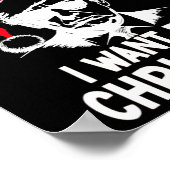 Ich habe alles, was ich zu Weihnachten 2024 Gewoll Poster (Ecke)