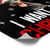 Ich habe alles, was ich zu Weihnachten Gewollt Dob Poster (Ecke)