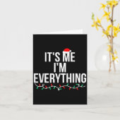 Ich habe alles, was ich zu Weihnachten Gewollt hab Karte (Gelbe Blume)