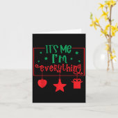 Ich habe alles, was ich zu Weihnachten Gewollt hab Karte (Gelbe Blume)