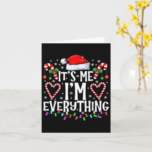 Ich habe alles, was ich zu Weihnachten Gewollt hab Karte (Gelbe Blume)