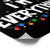 Ich habe alles, was ich zu Weihnachten Gewollt hab Poster (Ecke)