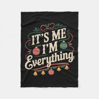 Ich habe alles, was ich zu Weihnachten Gewollt, me Fleecedecke