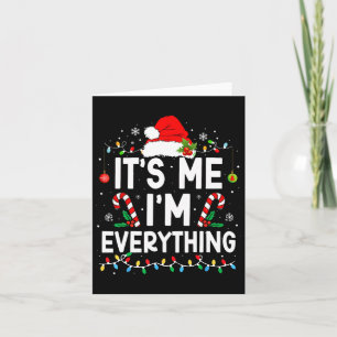 Ich habe alles, was ich zu Weihnachten will, es bi Karte
