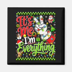 Ich habe alles, was ich zu Weihnachten will, ich b Magnet