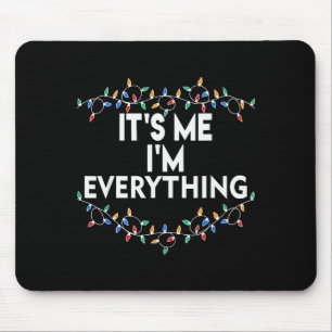 Ich habe alles, was ich zu Weihnachten will, ich b Mousepad