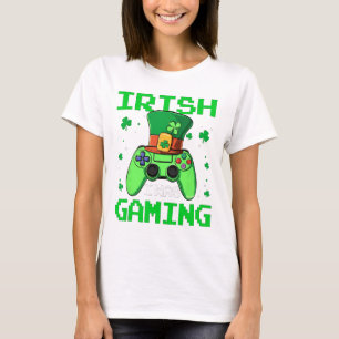 Ich habe am St. Patrick's Day Videospiel-Controlle T-Shirt