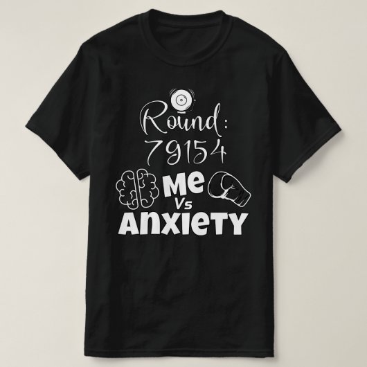 Ich habe Angst T-Shirt (Design vorne)
