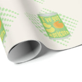 Ich habe Aprikosen got Geschenkpapier (Rolleneckpunkt)