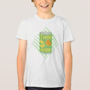 Ich habe Aprikosen got Tri-Blend Shirt