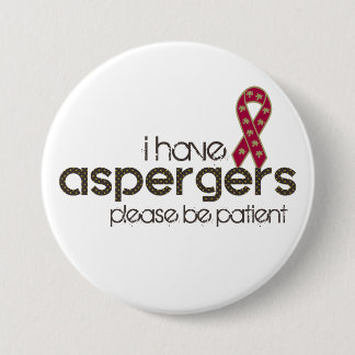 Ich habe Aspergers Button