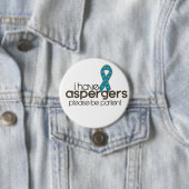 Ich habe Aspergers Button (Beispiel)