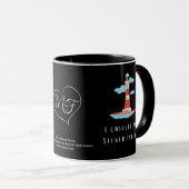 Ich habe auf der Silver Island Tasse gekühlt (VorderseiteRechts)