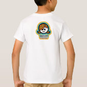 Ich habe Autismus - bitte Geduld (Mädchen) zu T-Shirt (Rückseite)