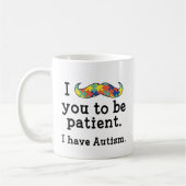 Ich habe Autismus Kaffeetasse (Links)