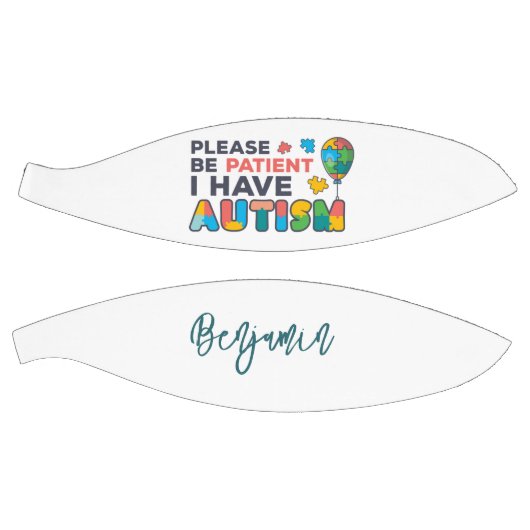 Ich habe Autismus Personalisiert Basketball (Panele)