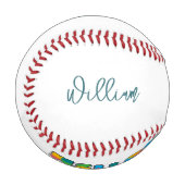 Ich habe Autismus Personalisierte Skriptsprache Mo Baseball (Vorderseite Links)