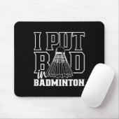 Ich habe Badminton Sport Shuttle Team schlecht gem Mousepad (Mit Mouse)